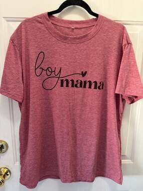 Boy Mama Graphic T-Shirt